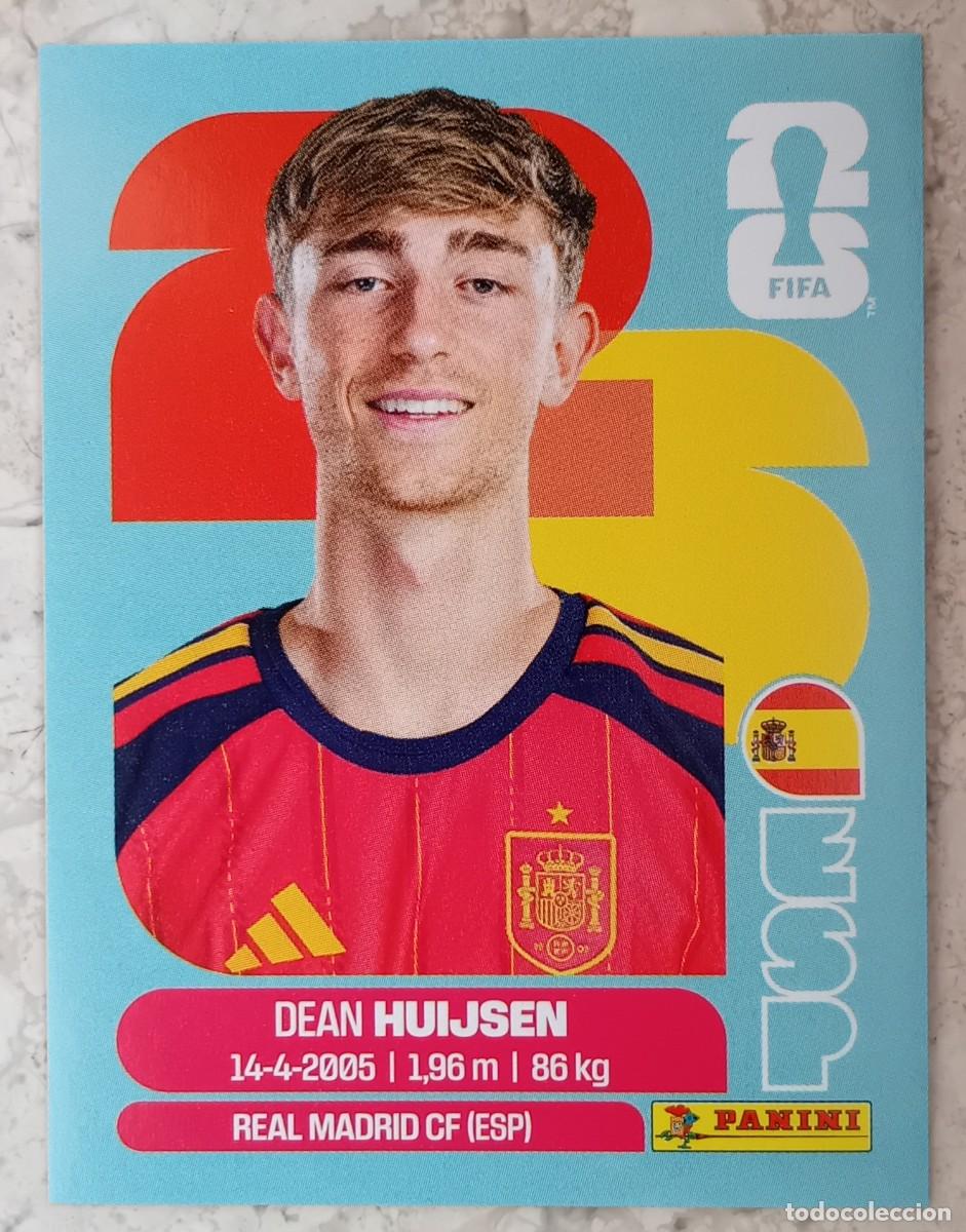 Cromos de F&uacute;tbol: Figurina Panini 2026 Fifa Cromo World Cup Usa Mundial 2026 Dean Huijsen Espa&ntilde;a n ESP 5