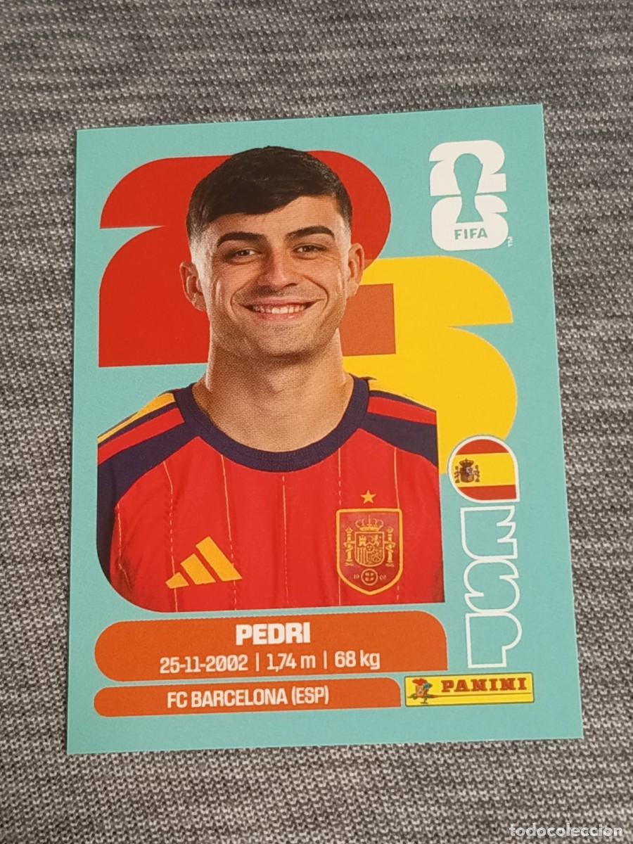 Cromos de F&uacute;tbol: PEDRI ESP 11 STICKER MUNDIAL 2026 PANINI FIFA WORLD CUP NUEVO