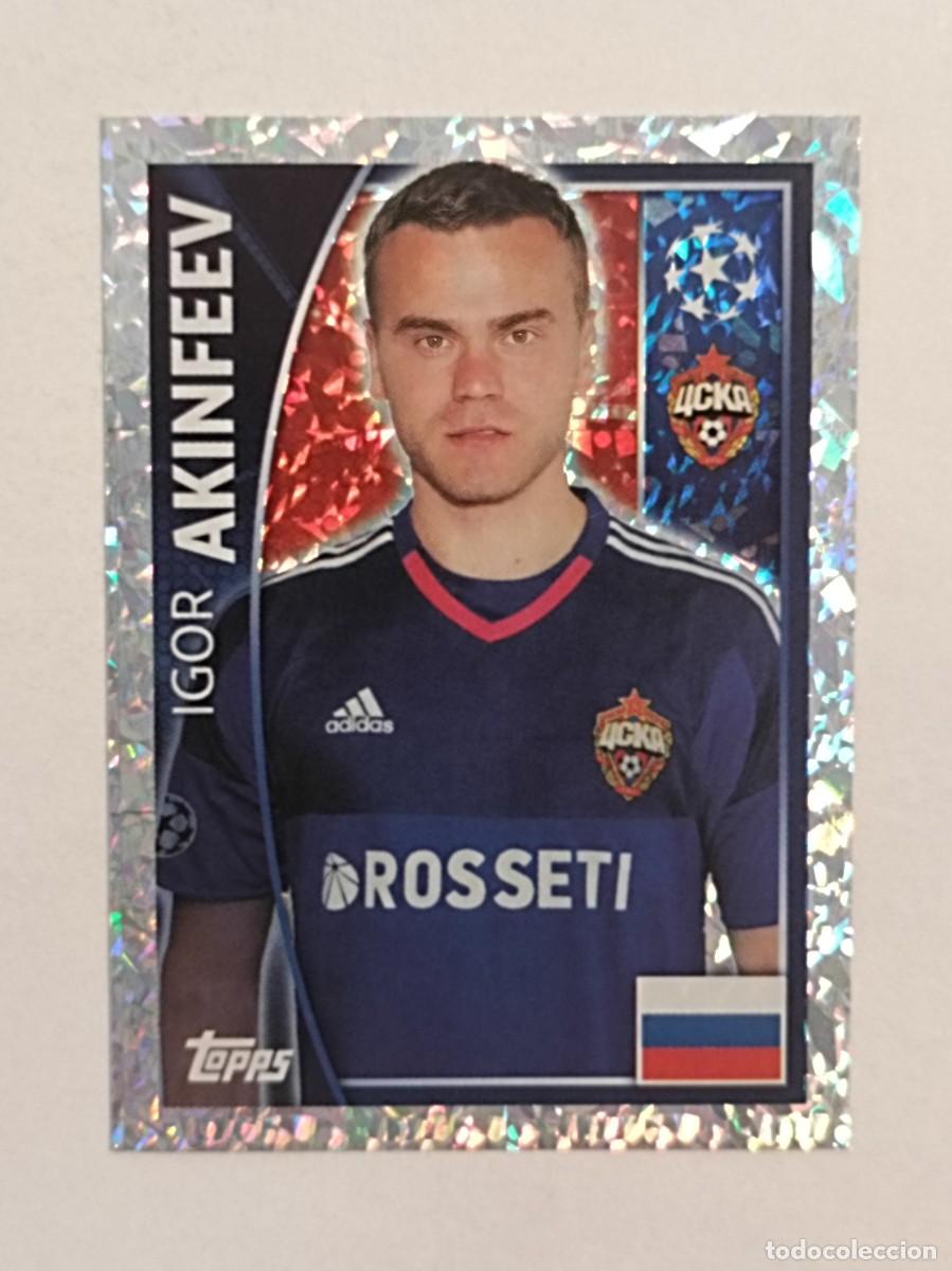 Cromos de F&uacute;tbol: #120 AKINFEEV (C.S.K.A. MOSCU) UEFA CHAMPIONS LEAGUE 2015/2016 TOPPS