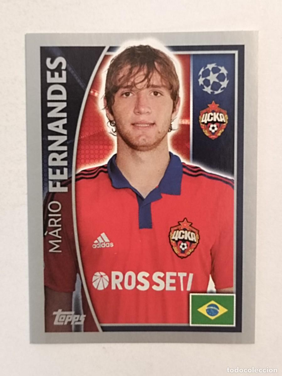 Cromos de F&uacute;tbol: #121 FERNANDES (C.S.K.A. MOSCU) UEFA CHAMPIONS LEAGUE 2015/2016 TOPPS