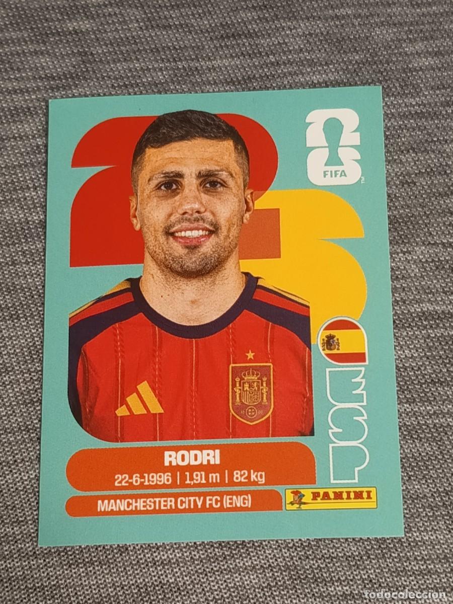 Cromos de F&uacute;tbol: RODRI ESP 10 STICKER MUNDIAL 2026 PANINI FIFA WORLD CUP NUEVO