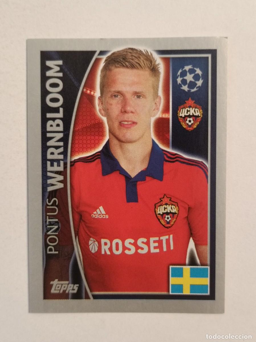 Cromos de F&uacute;tbol: #126 WERNBLOOM (C.S.K.A. MOSCU) UEFA CHAMPIONS LEAGUE 2015/2016 TOPPS