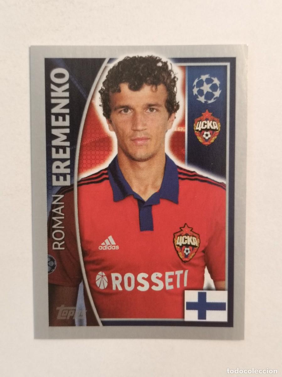 Cromos de F&uacute;tbol: #128 EREMENKO (C.S.K.A. MOSCU) UEFA CHAMPIONS LEAGUE 2015/2016 TOPPS