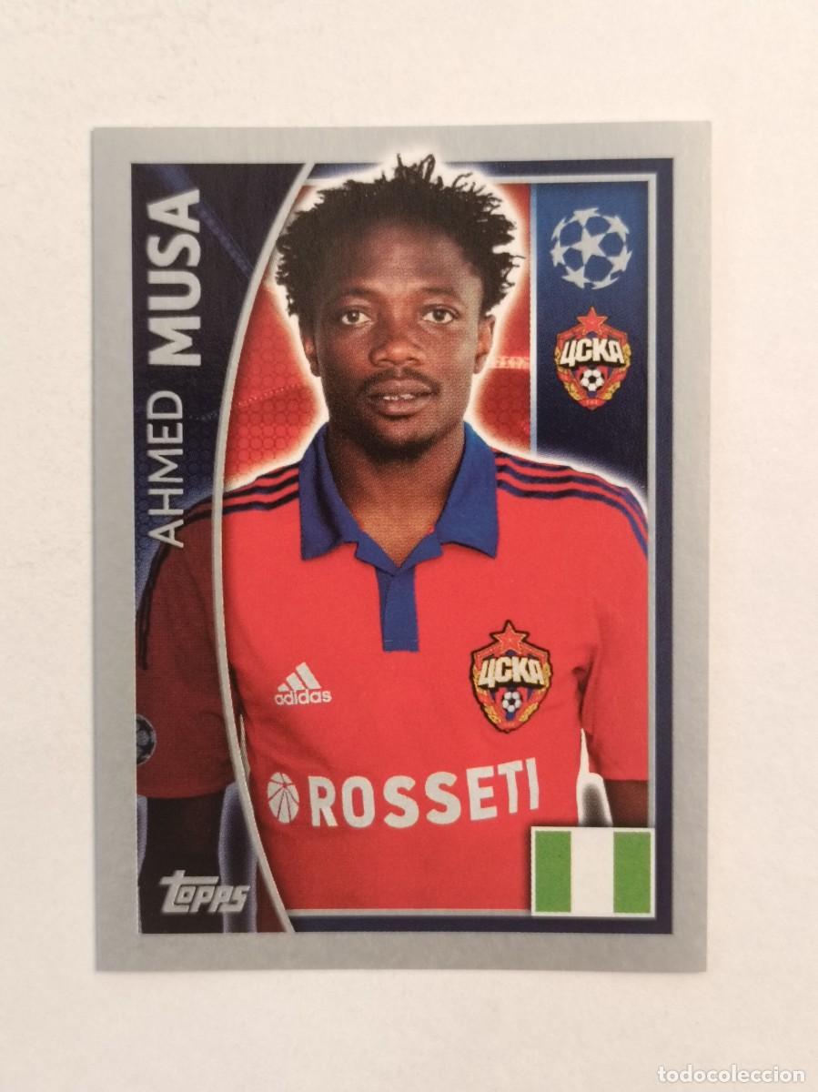 Cromos de F&uacute;tbol: #129 MUSA (C.S.K.A. MOSCU) UEFA CHAMPIONS LEAGUE 2015/2016 TOPPS