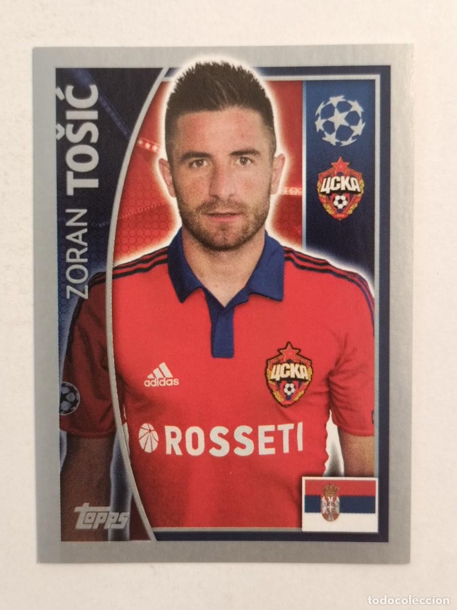 Cromos de F&uacute;tbol: #130 TOSIC (C.S.K.A. MOSCU) UEFA CHAMPIONS LEAGUE 2015/2016 TOPPS