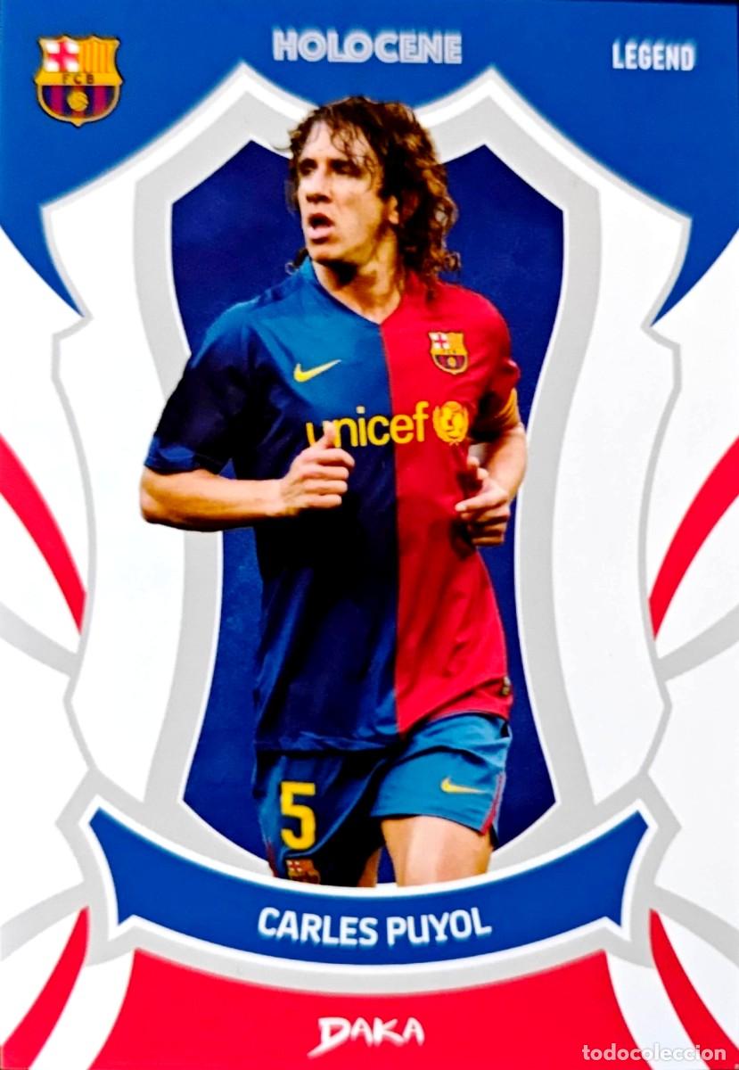 Cromos de F&uacute;tbol: HO-30 Carles Puyol - FC Barcelona - LEGEND - DAKA Holocene 2024 2025 24 25