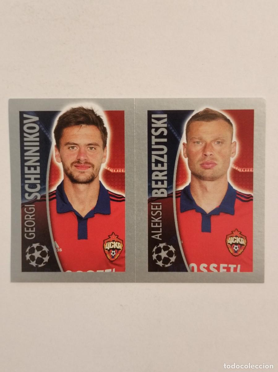 Cromos de F&uacute;tbol: #132 SCHENNIKOV-BEREZUTSKI (C.S.K.A. MOSCU) UEFA CHAMPIONS LEAGUE 2015/2016 TOPPS