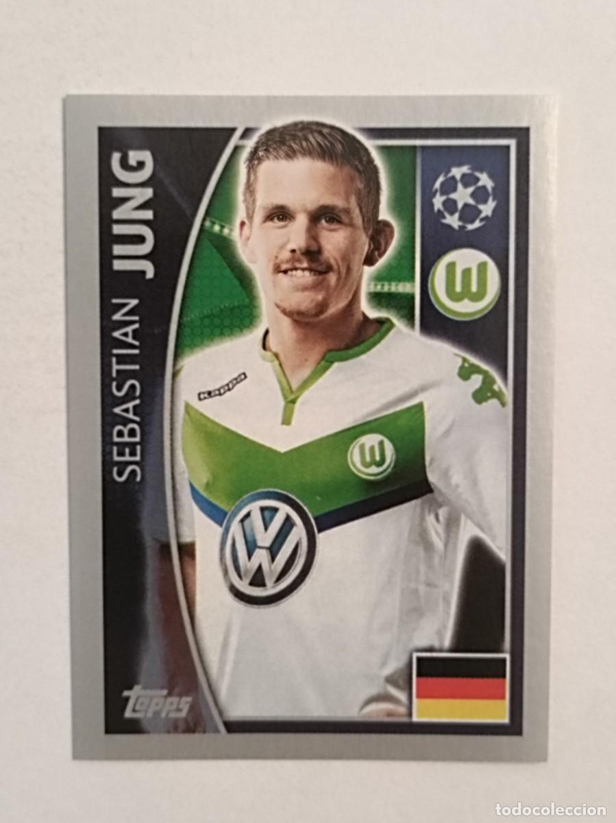 Figurine di Calcio: #136 JUNG (WOLFSBURG) UEFA CHAMPIONS LEAGUE 2015/2016 TOPPS