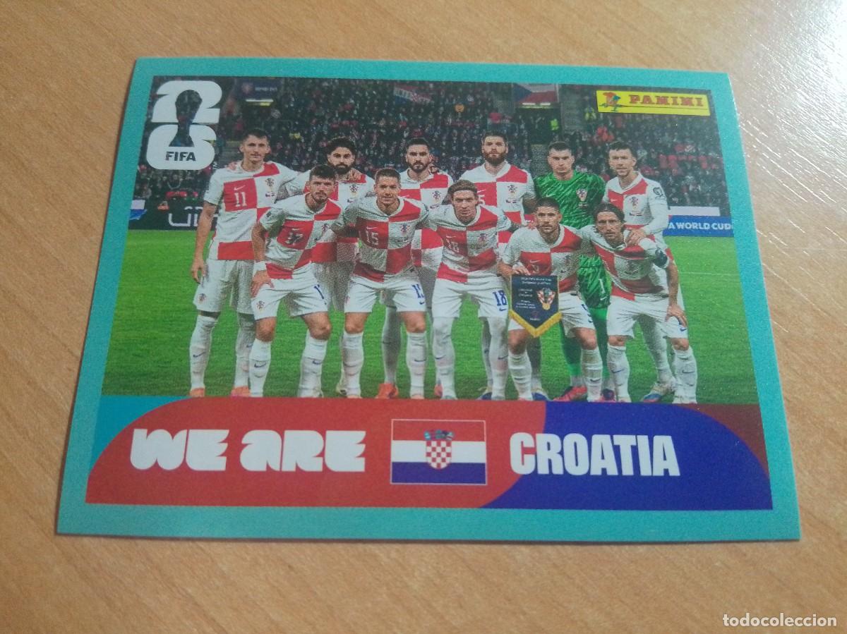 Cromos de F&uacute;tbol: SELECCI&Oacute;N DE CROACIA CRO 13 MUNDIAL FIFA WORLD CUP 2026 26 PANINI STICKERS NUEVO