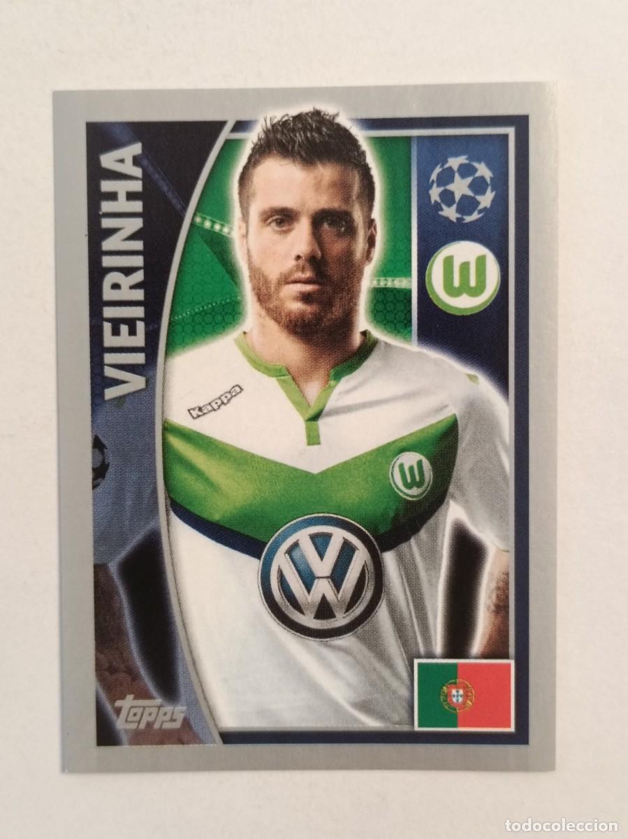 Cromos de F&uacute;tbol: #144 VIEIRINHA (WOLFSBURG) UEFA CHAMPIONS LEAGUE 2015/2016 TOPPS