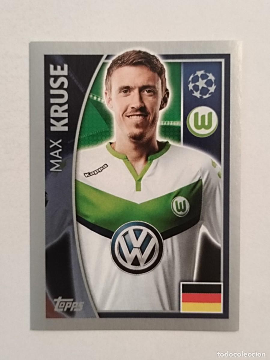 Cromos de F&uacute;tbol: #145 KRUSE (WOLFSBURG) UEFA CHAMPIONS LEAGUE 2015/2016 TOPPS