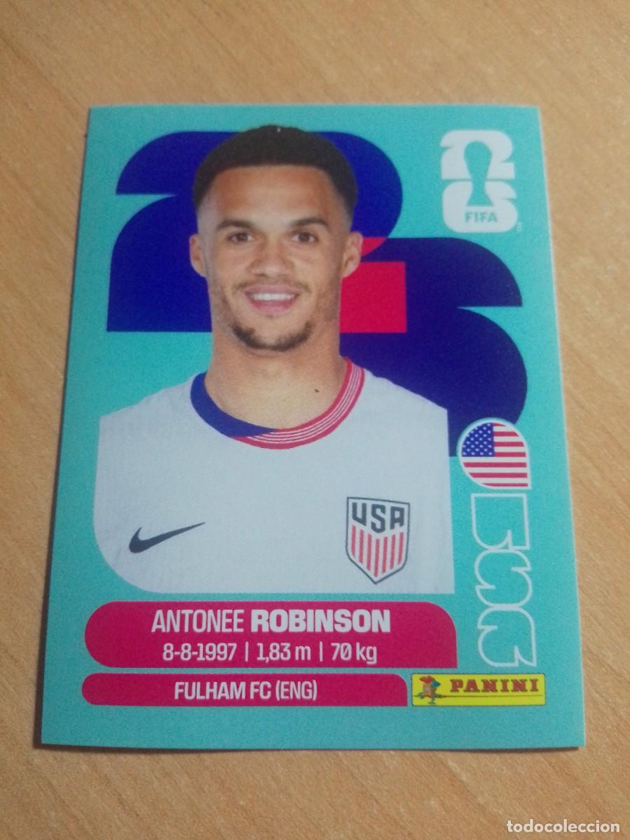Cromos de F&uacute;tbol: ROBINSON USA 7 MUNDIAL FIFA WORLD CUP 2026 26 PANINI STICKERS NUEVO