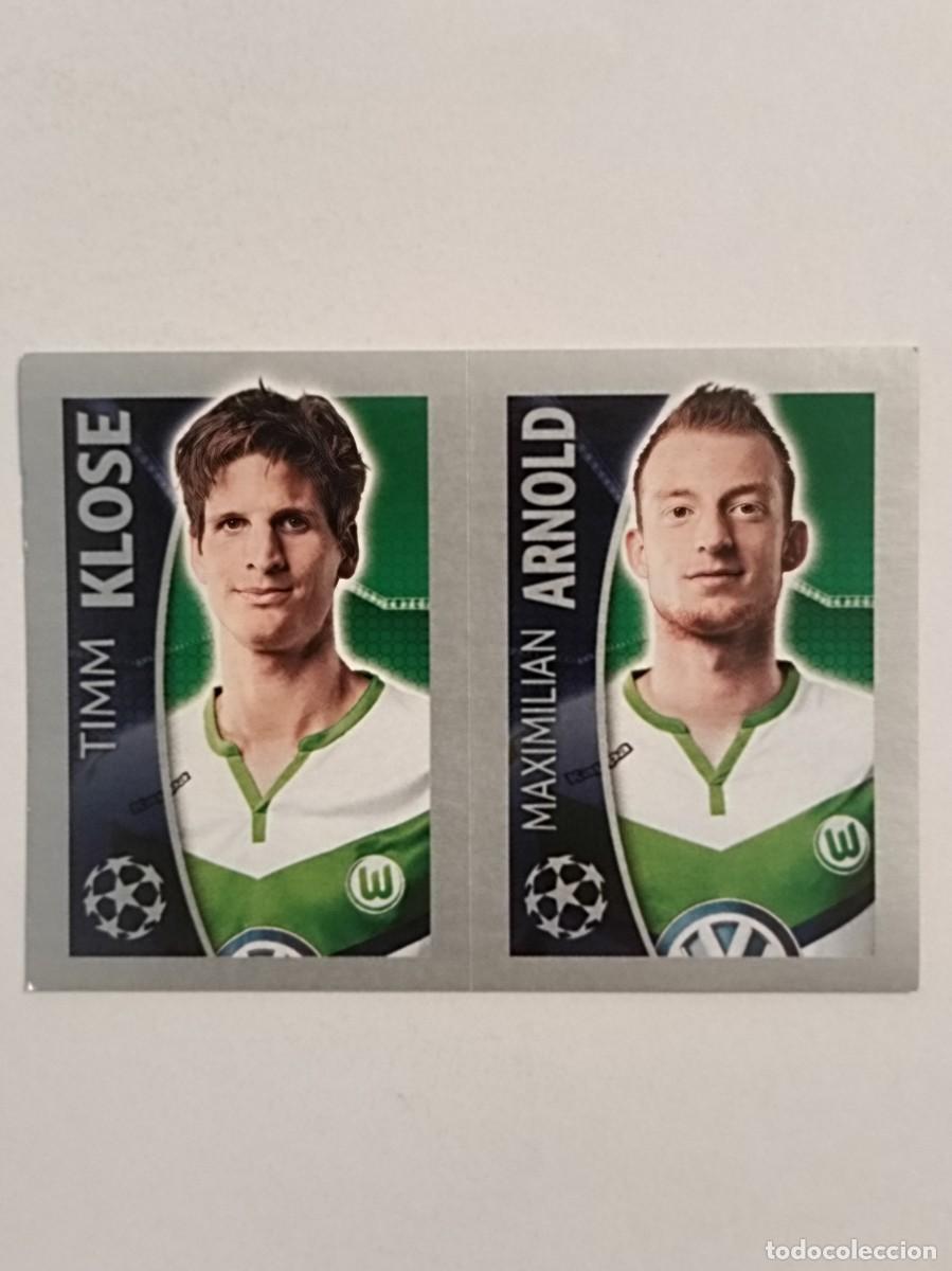 Cromos de F&uacute;tbol: #147 KLOSE-ARNOLD (WOLFSBURG) UEFA CHAMPIONS LEAGUE 2015/2016 TOPPS