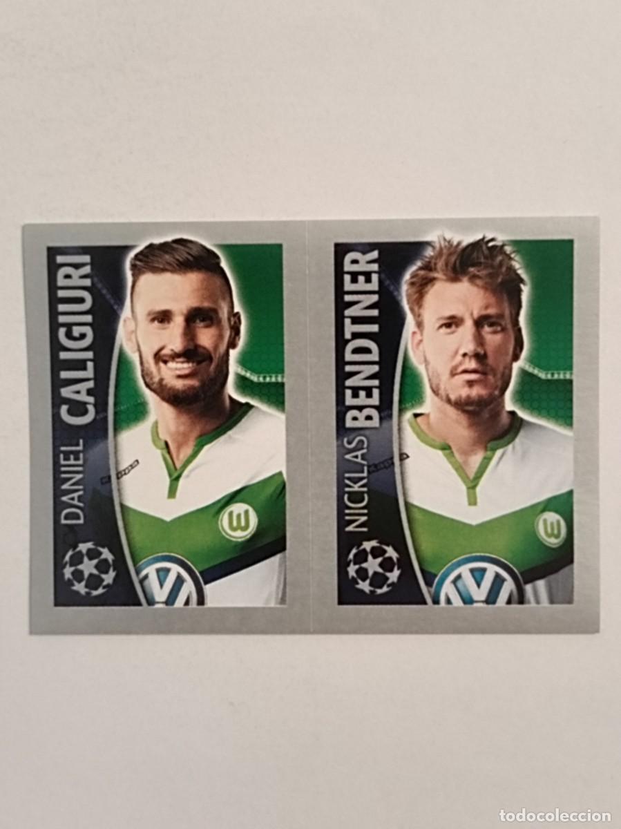 Cromos de F&uacute;tbol: #148 CALIGIURI-BENDTNER (WOLFSBURG) UEFA CHAMPIONS LEAGUE 2015/2016 TOPPS