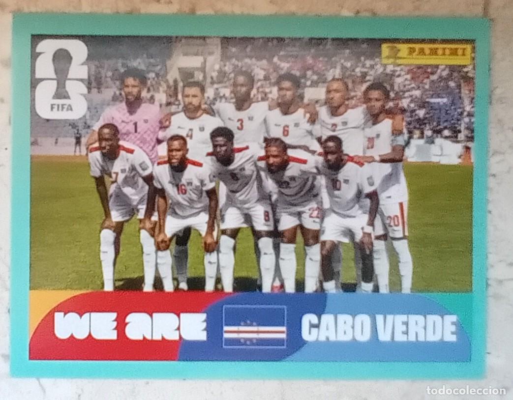 Cromos de F&uacute;tbol: Figurina Panini 2026 Fifa Cromo World Cup Usa Mundial 2026 squadra alineaci&oacute;n team Cape Verde CPV 13