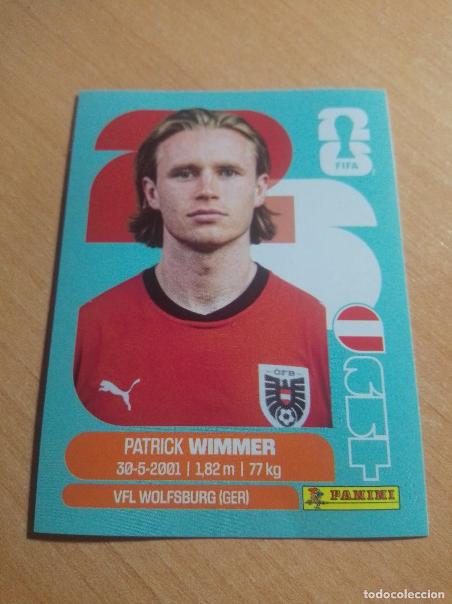 Cromos de F&uacute;tbol: PATRICK WILMER AUSTRIA AUT 17 MUNDIAL FIFA WORLD CUP 2026 26 PANINI STICKERS NUEVO