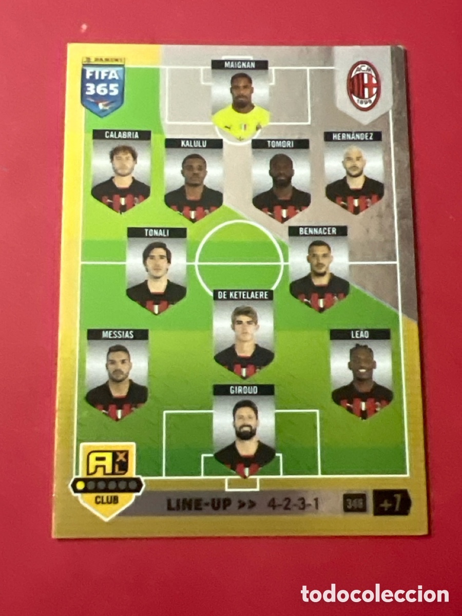 Cromos de F&uacute;tbol: C5701. LINE UP 346 MIL&Aacute;N ADRENALYN 365 2022 2023 22 23