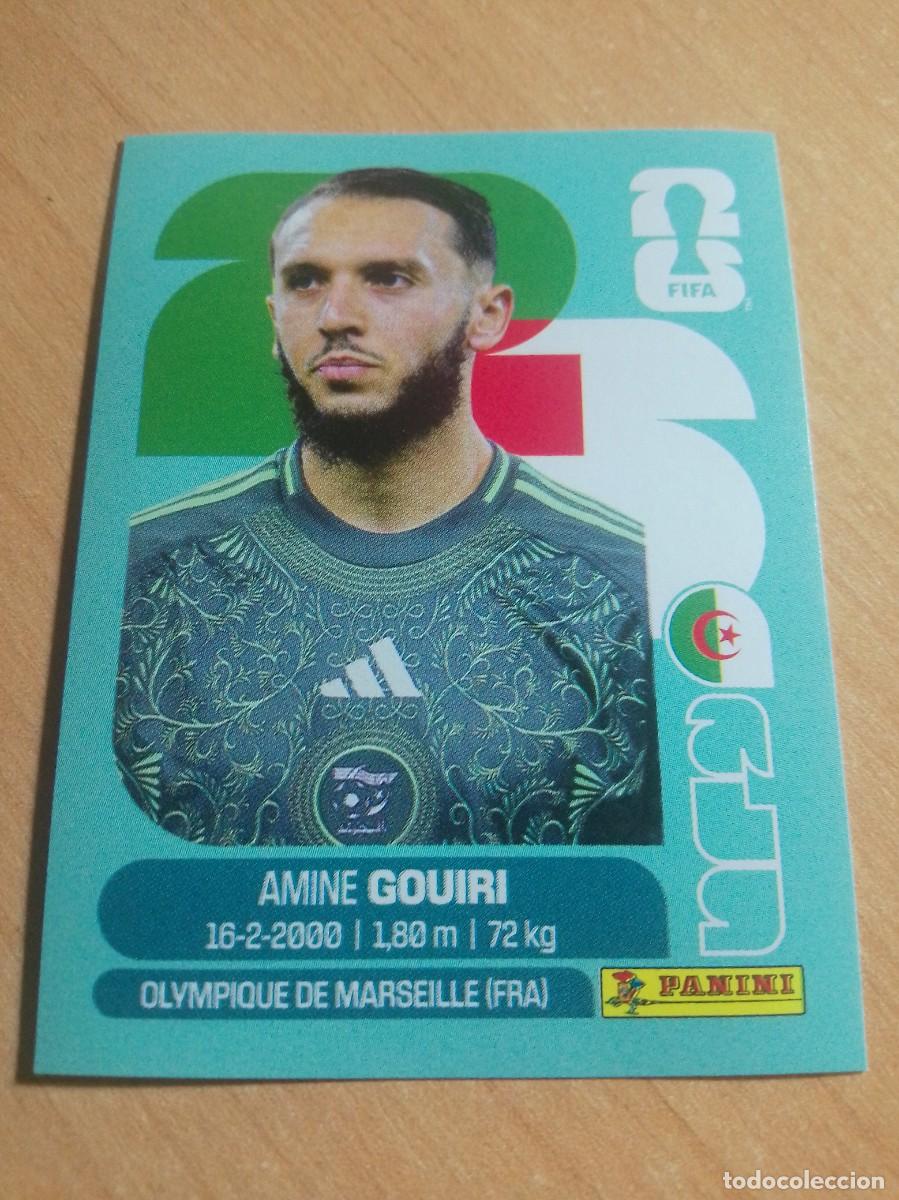 Cromos de F&uacute;tbol: GOURI ALGERIA ALG 18 MUNDIAL FIFA WORLD CUP 2026 26 PANINI STICKERS NUEVO