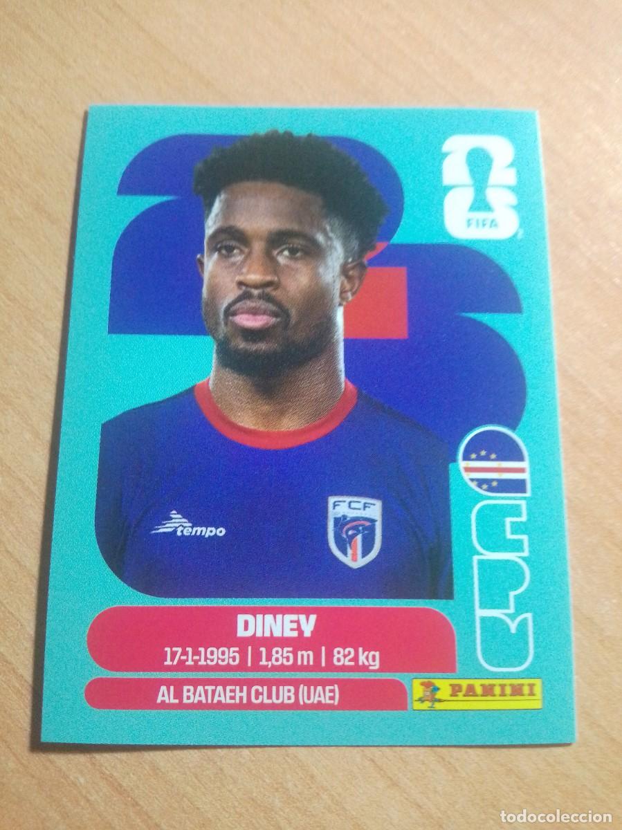Cromos de F&uacute;tbol: DINEY CABO VERDE COV 5 MUNDIAL FIFA WORLD CUP 2026 26 PANINI STICKERS NUEVO