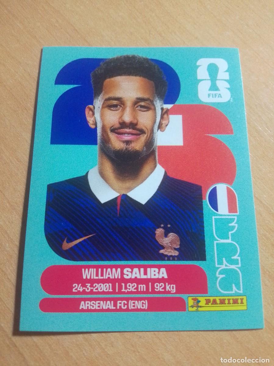 Cromos de F&uacute;tbol: SALIBA FRANCIA FRA 4 MUNDIAL FIFA WORLD CUP 2026 26 PANINI STICKERS NUEVO