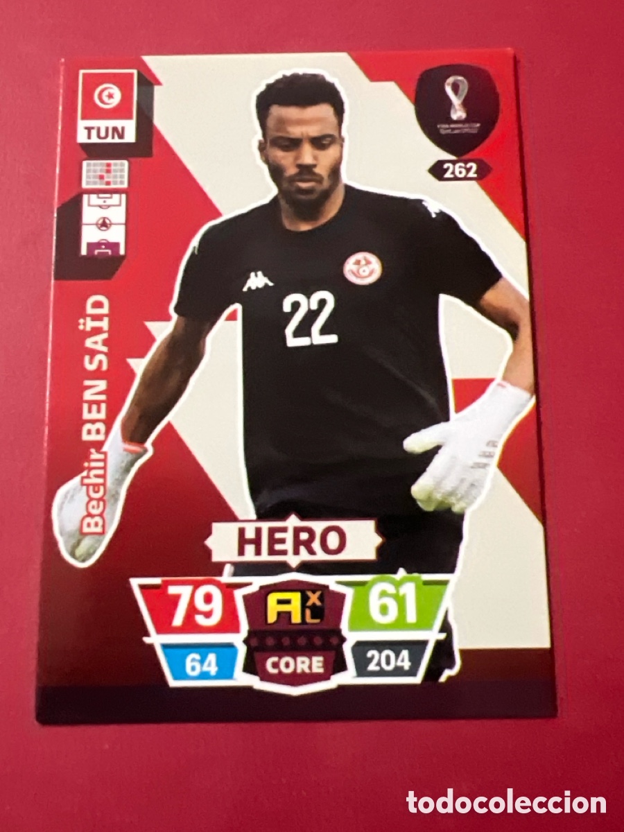 Cromos de F&uacute;tbol: C5737. BEN SAID 262 T&Uacute;NEZ ADRENALYN MUNDIAL QATAR 2022 FIFA WORLD CUP