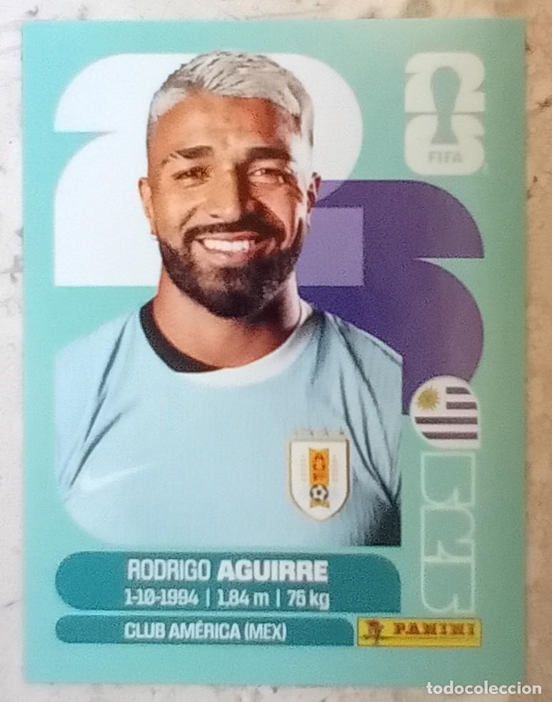 Cromos de F&uacute;tbol: Figurina Panini 2026 Cromo World Cup Usa Mundial 2026 Rodrigo Aguirre Uruguay n URU 19
