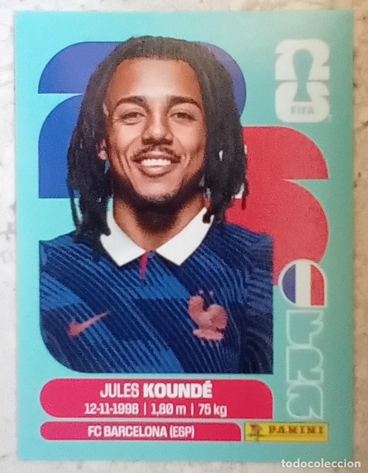 Cromos de F&uacute;tbol: Figurina Panini 2026 Cromo World Cup Usa Mundial 2026 Jules Kound&eacute; France n FRA 5