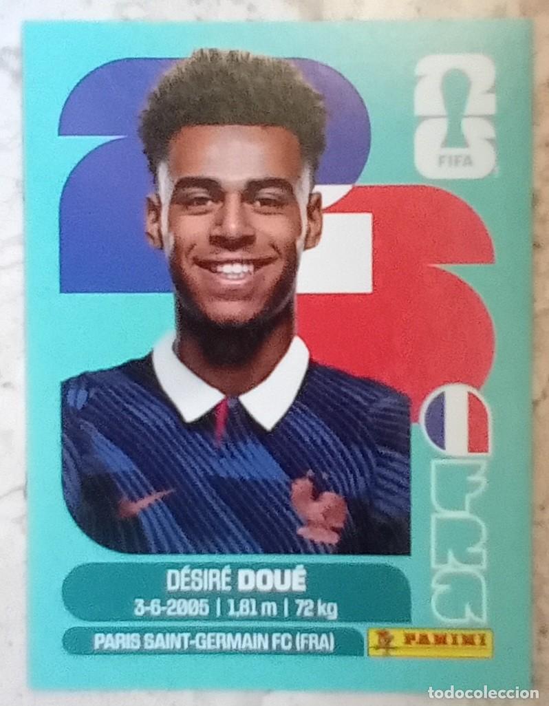 Cromos de F&uacute;tbol: Figurina Panini 2026 Cromo World Cup Usa Mundial 2026 Desir&eacute; Dou&eacute; France n FRA 17