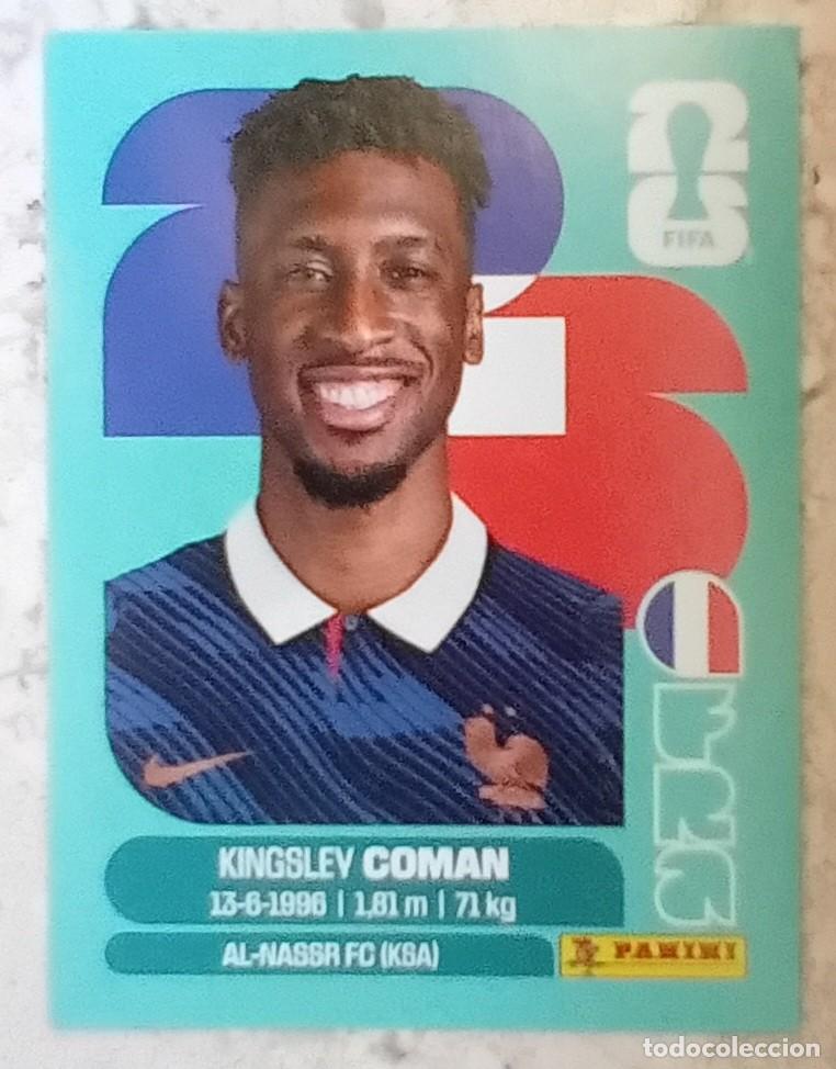 Cromos de F&uacute;tbol: Figurina Panini 2026 Cromo World Cup Usa Mundial 2026 Kingsley Coman France n FRA 19