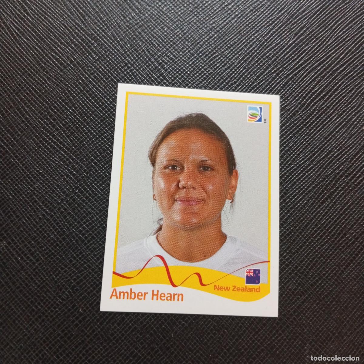 Cromos de F&uacute;tbol: 138 AMBER HEARN NUEVA ZELANDA PANINI FEMENINO WOMEN&acute;S MUNDIAL 2011 ALEMANIA 11 SIN PEGAR A205 PG74