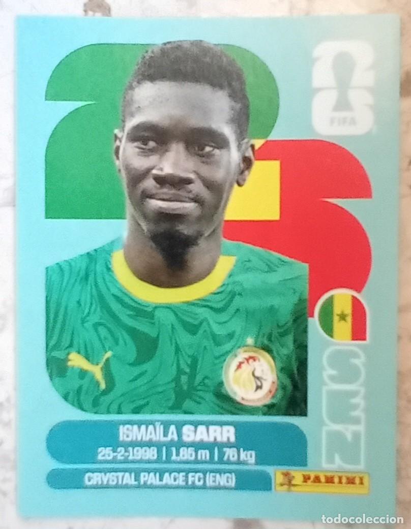Cromos de F&uacute;tbol: Figurina Panini 2026 Cromo World Cup Usa Mundial 2026 Ismaila Sarr Senegal n SEN 16