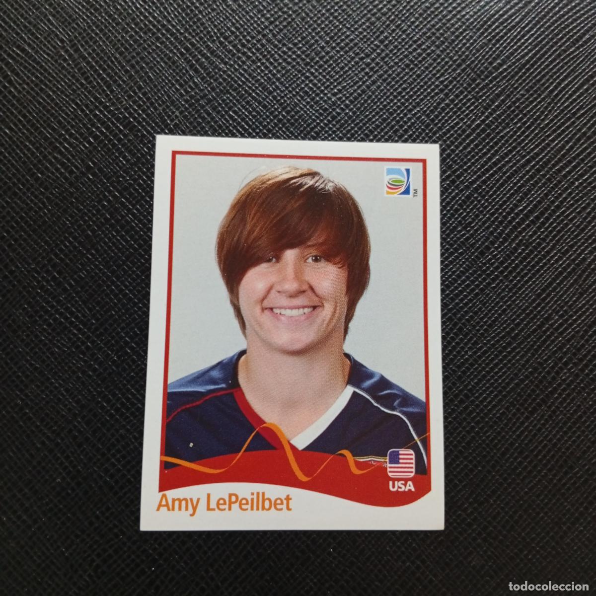 Cromos de F&uacute;tbol: 187 AMY LEPEILBET USA PANINI FEMENINO WOMEN&acute;S MUNDIAL 2011 ALEMANIA 11 - SIN PEGAR A101 PG127