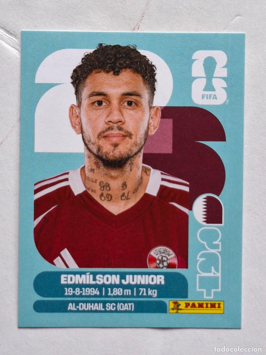 Figurine di Calcio: #QAT 17 EDMILSON JUNIOR (Qatar) - Panini FIFA World Cup 2026 Sticker