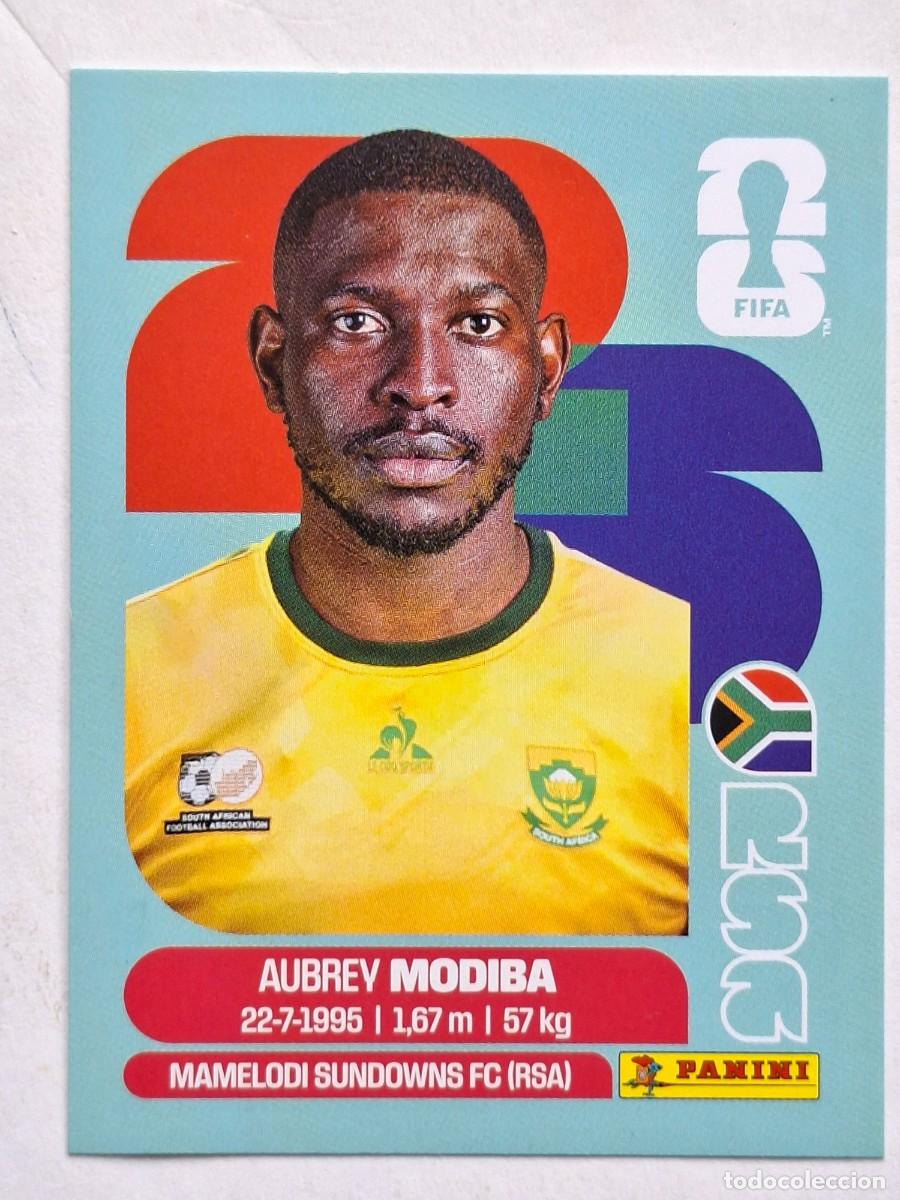 Figurine di Calcio: #RSA 4 AUBREY MODIBA (South Africa) - Panini FIFA World Cup 2026 Sticker