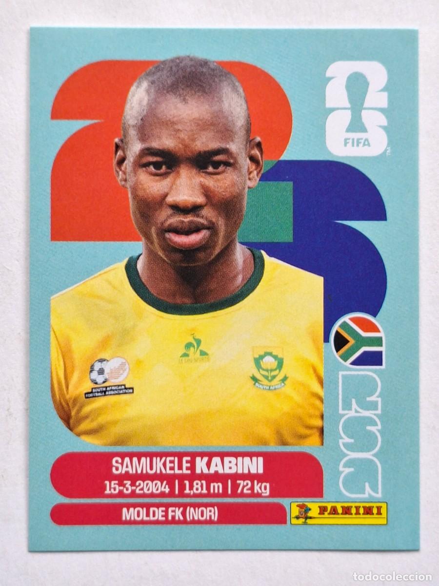 Figurine di Calcio: #RSA 5 SAMUKELE KABINI (South Africa) - Panini FIFA World Cup 2026 Sticker