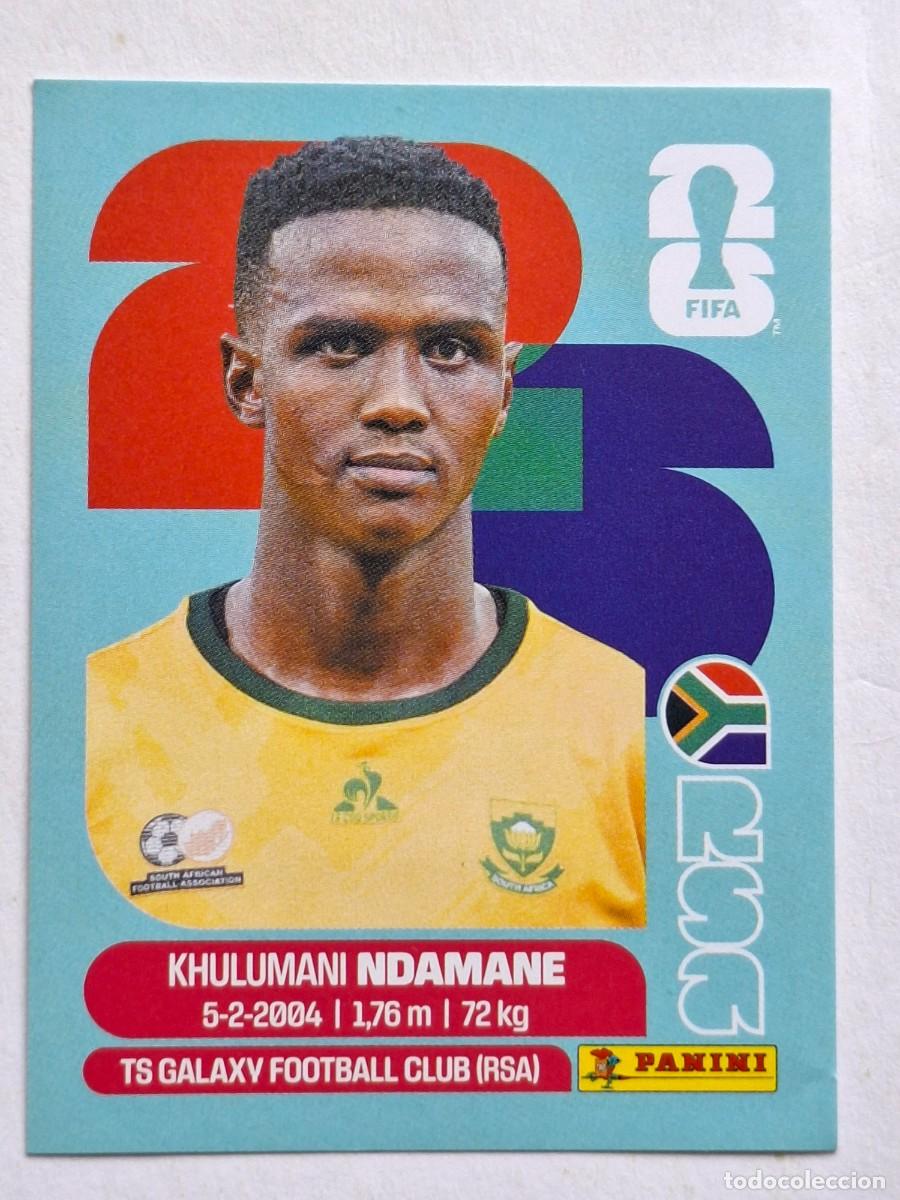 Figurine di Calcio: #RSA 7 KHULUMANI NDAMANE (South Africa) - Panini FIFA World Cup 2026 Sticker