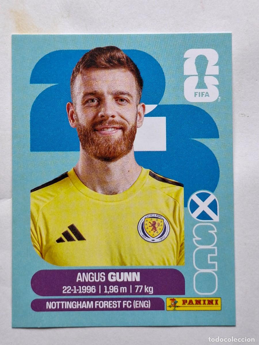 Football Stickers: #SCO 2 ANGUS GUNN (Scotland) - Panini FIFA World Cup 2026 Sticker