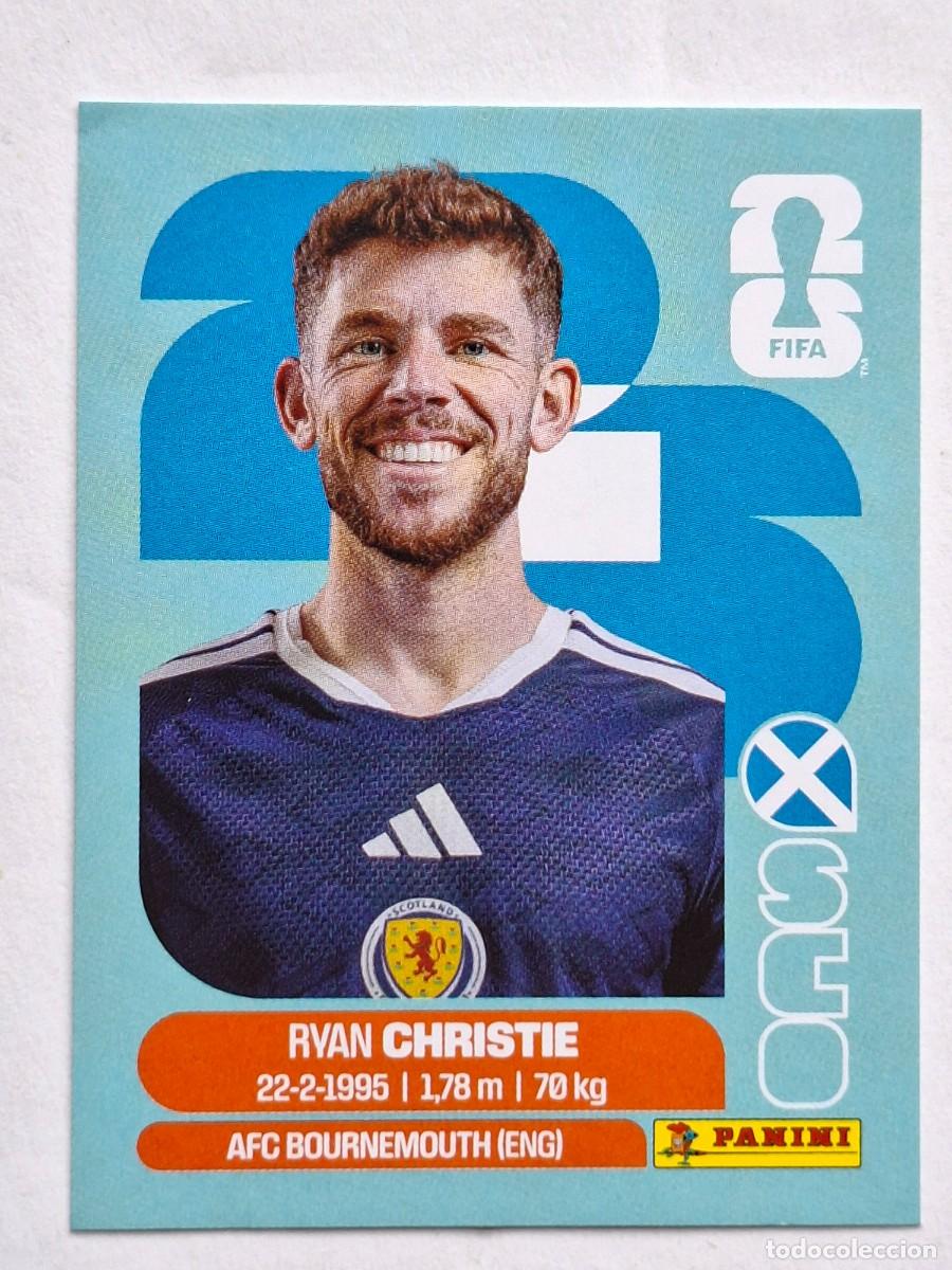 Fu&szlig;ball-Sticker: #SCO 15 RYAN CHRISTIE (Scotland) - Panini FIFA World Cup 2026 Sticker