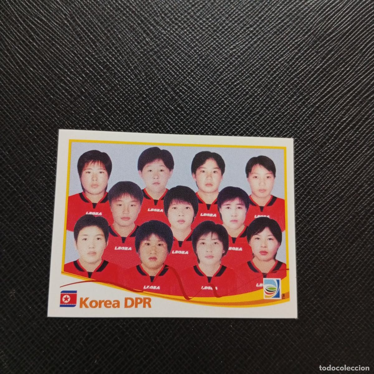 Cromos de F&uacute;tbol: 198 ALINEACION KOREA PANINI FEMENINO WOMEN&acute;S MUNDIAL 2011 ALEMANIA 11 - SIN PEGAR A101 PG154