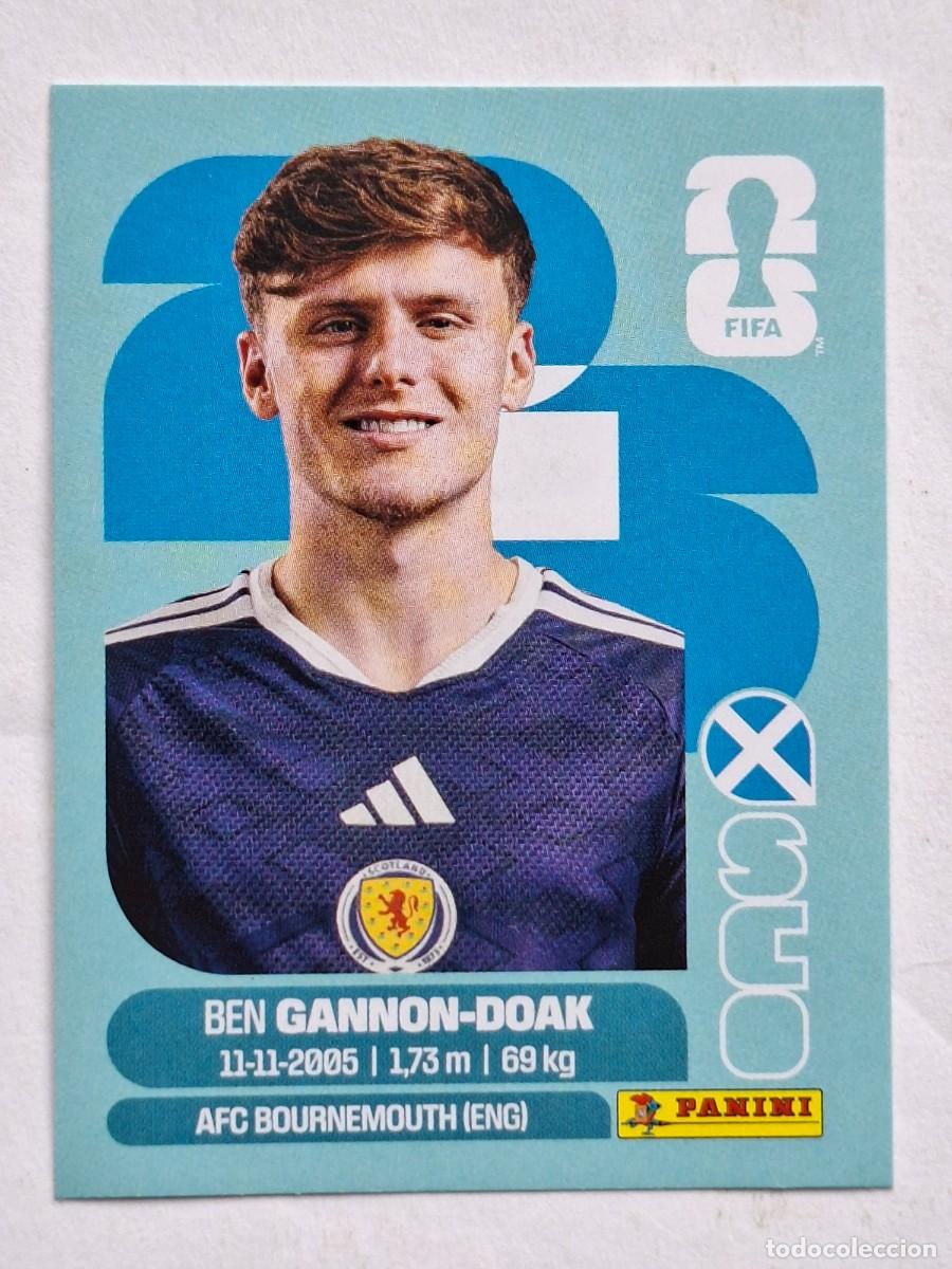 Cromos de F&uacute;tbol: #SCO 20 BEN GANNON-DOAK (Scotland) - Panini FIFA World Cup 2026 Sticker