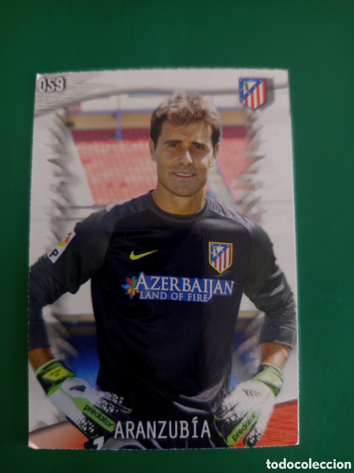 Fu&szlig;ball-Sticker: ❇️ CROMO ⚽ ARANZUBIA ATL&Eacute;TICO DE MADRID 59 FICHAS LIGA QUIZ GAME 2014 13 14 2013 2014 MUNDICROMO ❇️