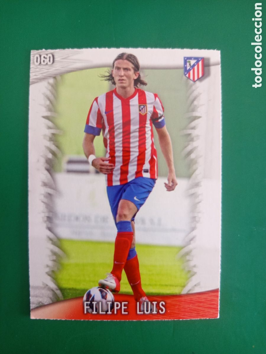 Fu&szlig;ball-Sticker: ❇️ CROMO ⚽ FILIPE LUIS ATL&Eacute;TICO DE MADRID 60 FICHAS LIGA QUIZ GAME 2014 13 14 2013 MUNDICROMO ❇️