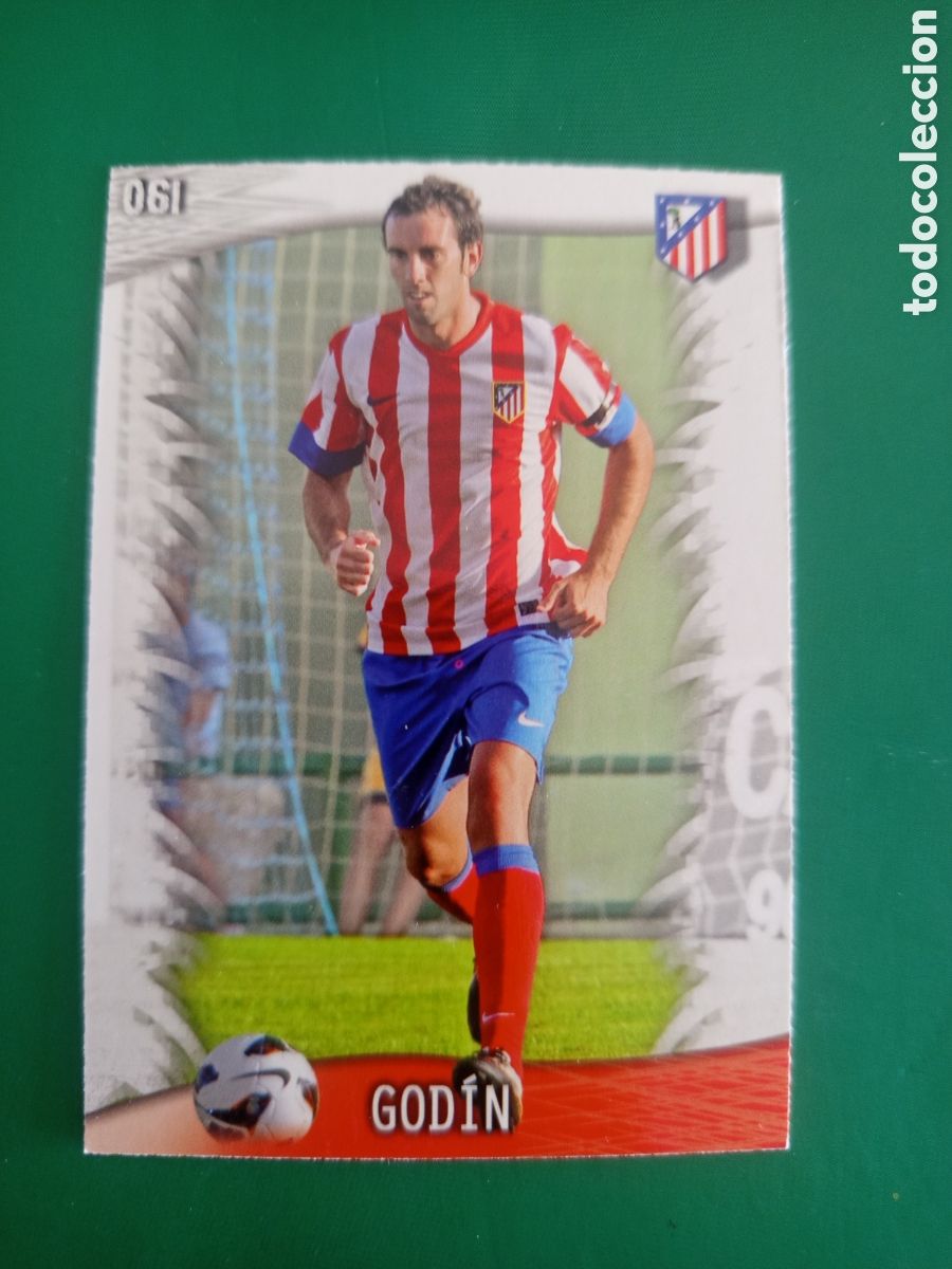 Fu&szlig;ball-Sticker: ❇️ CROMO ⚽ GOD&Iacute;N ATL&Eacute;TICO DE MADRID 61 FICHAS LIGA QUIZ GAME 2014 13 14 2013 MUNDICROMO ❇️