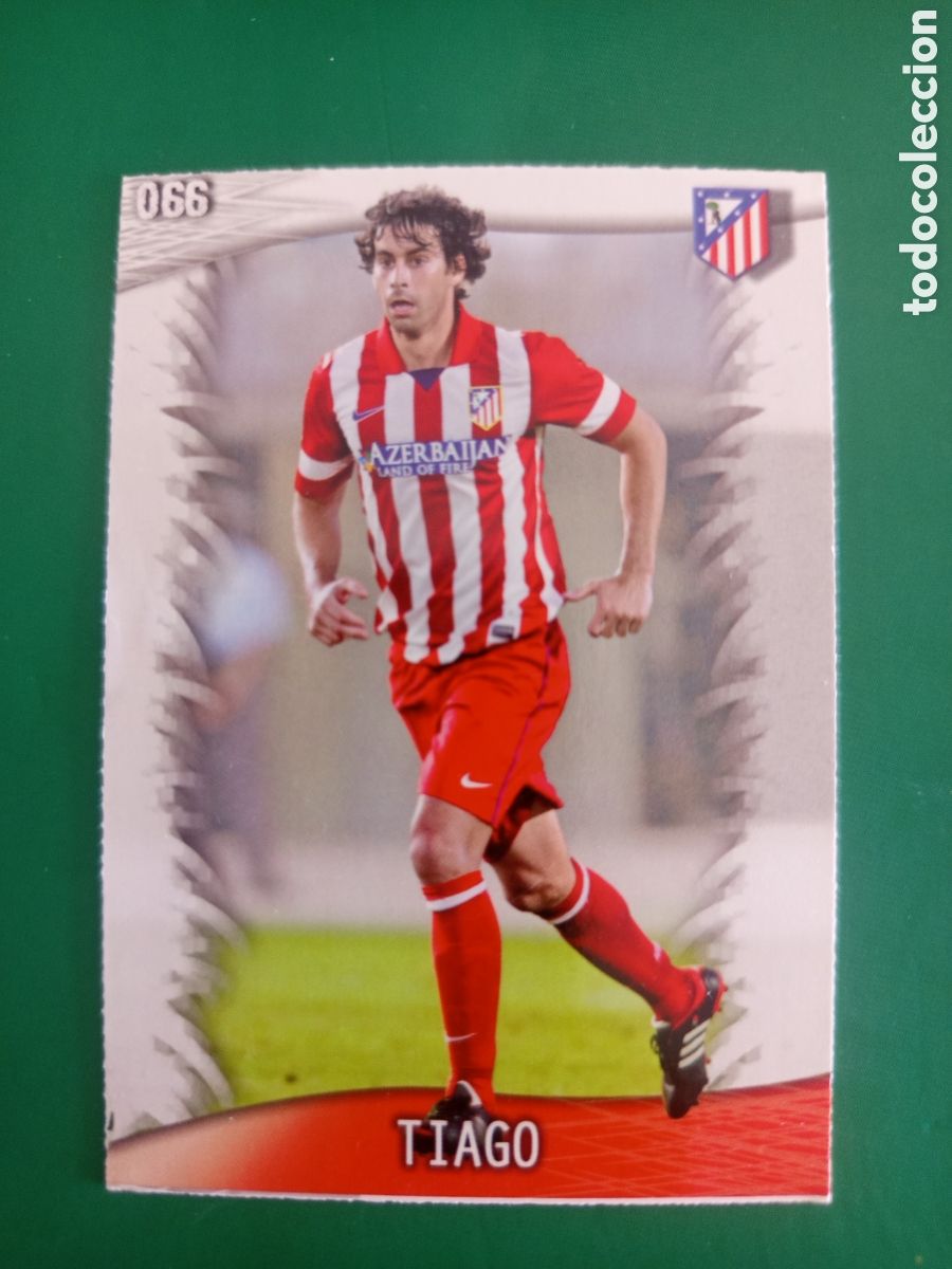 Cromos de F&uacute;tbol: ❇️ CROMO ⚽ TIAGO ATL&Eacute;TICO DE MADRID 66 FICHAS LIGA QUIZ GAME 2014 13 14 2013 2014 MUNDICROMO ❇️