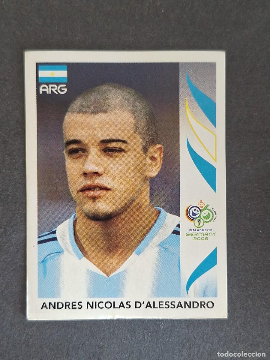 Cromos de F&uacute;tbol: L2 ANDRES DALESSANDRO SELECCION ARGENTINA 179 PANINI MUNDIAL ALEMANIA 2006 NUNCA PEGADO SIN PEGAR