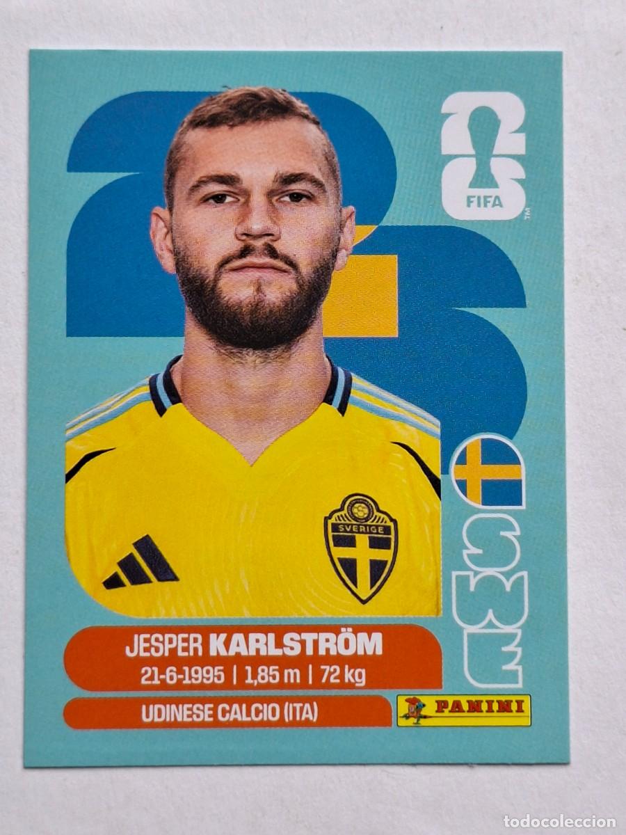 Cromos de F&uacute;tbol: #SWE 10 JESPER KARLSTR&Ouml;M (Sweden) - Panini FIFA World Cup 2026 Sticker