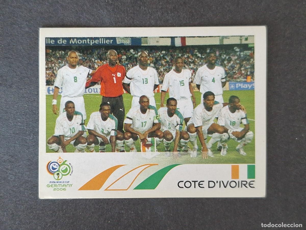 Cromos de F&uacute;tbol: L2 EQUIPO SELECCION COSTA DE MARFIL 188 PANINI MUNDIAL ALEMANIA 2006 NUNCA PEGADO SIN PEGAR