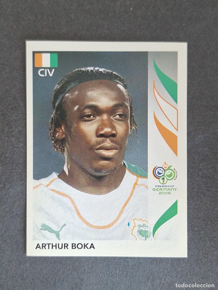 Cromos de F&uacute;tbol: L2 ARTHUR BOKA SELECCION COSTA DE MARFIL 191 PANINI MUNDIAL ALEMANIA 2006 NUNCA PEGADO SIN PEGAR