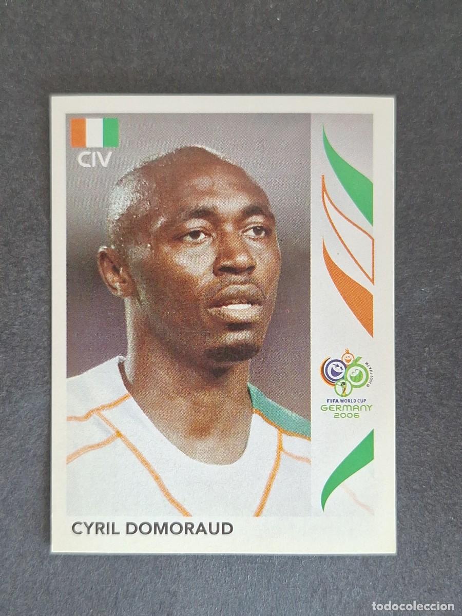 Cromos de F&uacute;tbol: L2 CYRIL DOMORAUD SELECCION COSTA DE MARFIL 192 PANINI MUNDIAL ALEMANIA 2006 NUNCA PEGADO SIN PEGAR