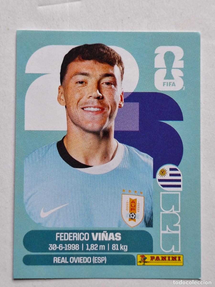 Cromos de F&uacute;tbol: #URU 18 FEDERICO VI&Ntilde;AS (Uruguay) - Panini FIFA World Cup 2026 Sticker